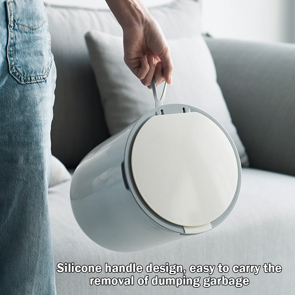 Круглая мусорная корзина 9 л|Мусорные баки| |