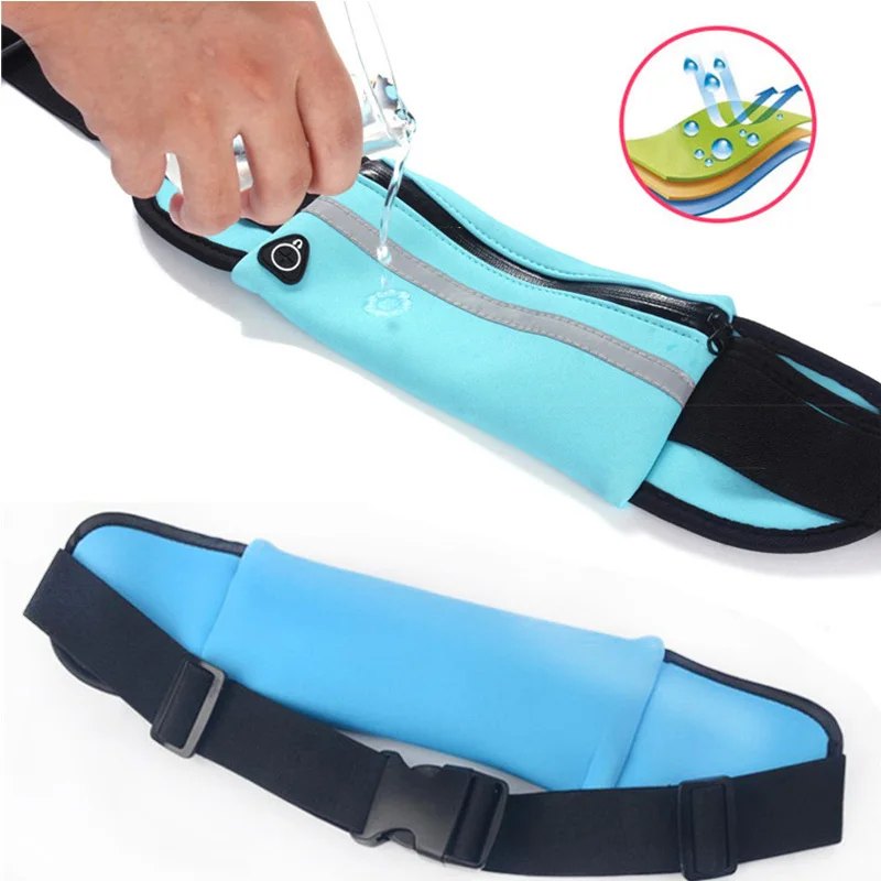 

Waist Bag Belt Bag Running Waist Bag Sports Portable Gym Bag Hold Water Cycling Phone bag Waterproof Women Running Belt