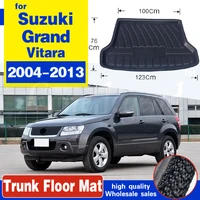 for suzuki grand vitara 2004 2013 cargo liner tray car rear trunk cargo mat floor sheet carpet mud protective pad