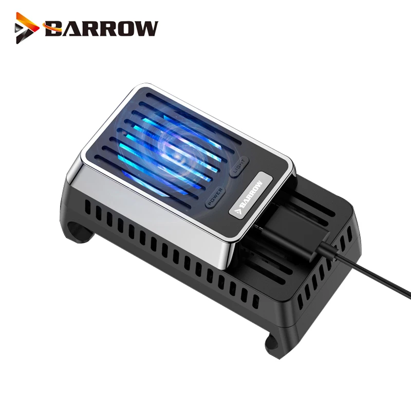 Barrow Mobile Phone Semiconductor Cooler Cellphone Heat Sink Cooling Fan With Back Light Portable Refrigerator 65~80MM PHCD-PA | Компьютеры
