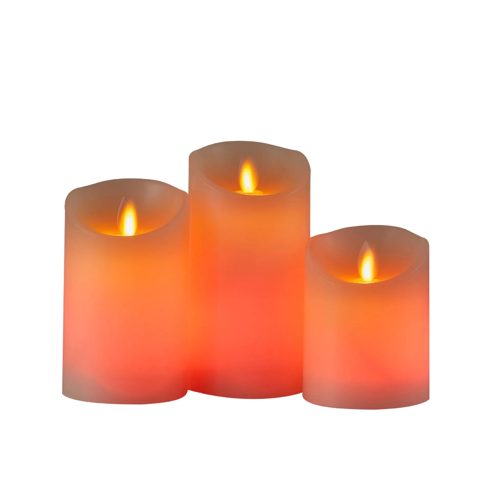 3 электрические желтые свечи светодиодный светильник для чайного шкафа с