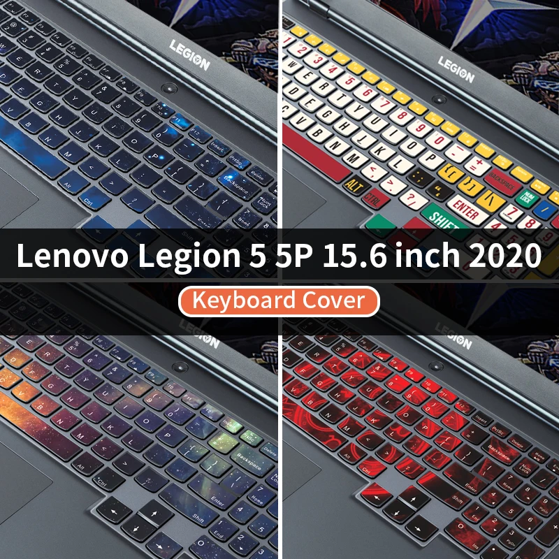 

Keyboard Cover for Lenovo Legion 5 5P 15.6 inch 2020 Legion 5 pro 2021 Series 3D Print Protective Waterproof Soft Silicon Skin