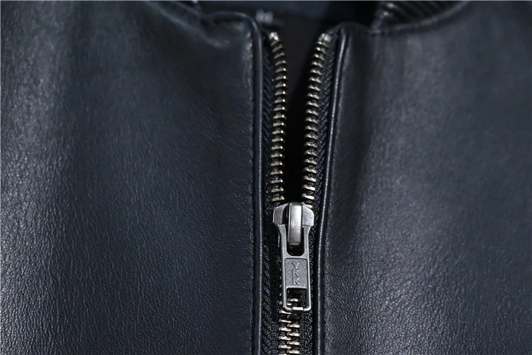 

JCHB 2021 Genuine Leather Jacket Men Real Sheepskin Coat Short Mens Clothing Spring Autumn Jackets for Man Casacos Homens Pph15