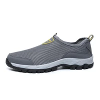 mens shoes summer net shoes mens net shoes breathable sports casual shoes one foot lazy shoes net cloth shoes size 49