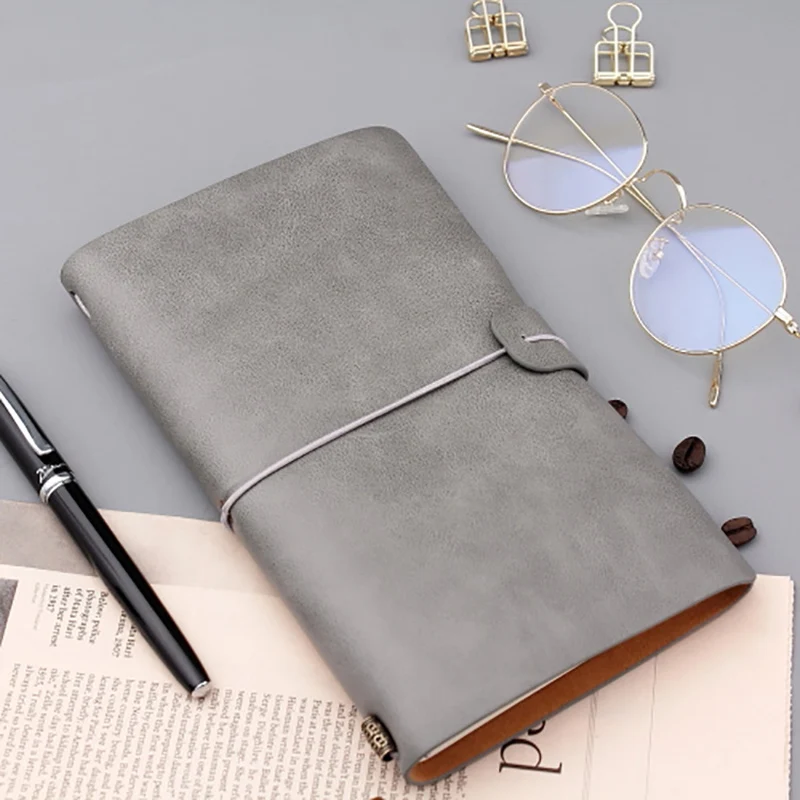 A6 высокое качество твердый переплет пустой Ретро стиль записная книжка из