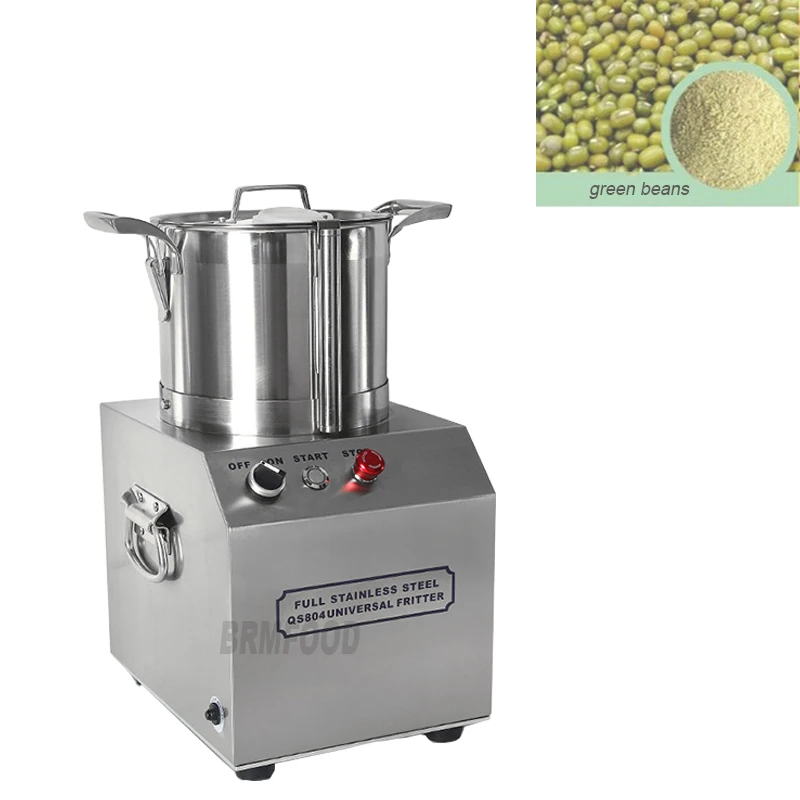 

Commercial Type Meatball Beater Stainless Steel Multifunctional Electric Meat Mincer Grinder Processing Garlic Ginger Machine