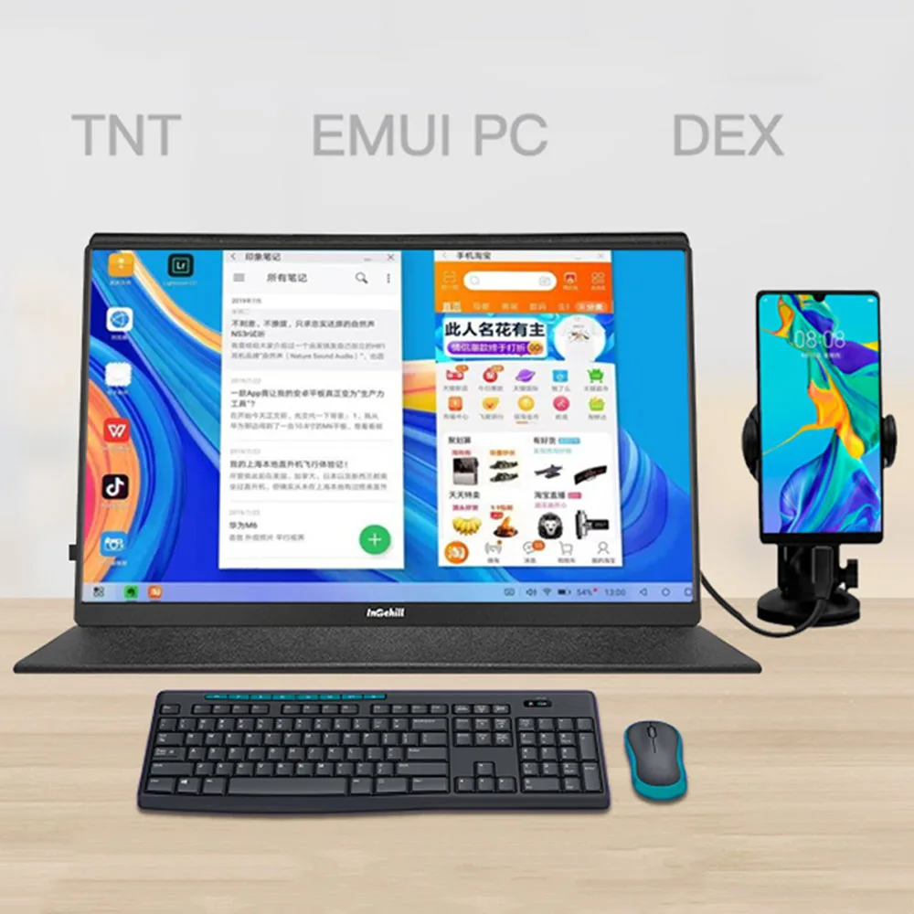 Игровой монитор с тонкой рамкой 15 6 дюйма 4k HDR для PS4 XBOX Switch 800 ГГц светильник легкий