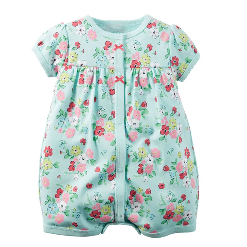 Распродажа летняя одежда для маленьких девочек Одежда новорожденных с героями