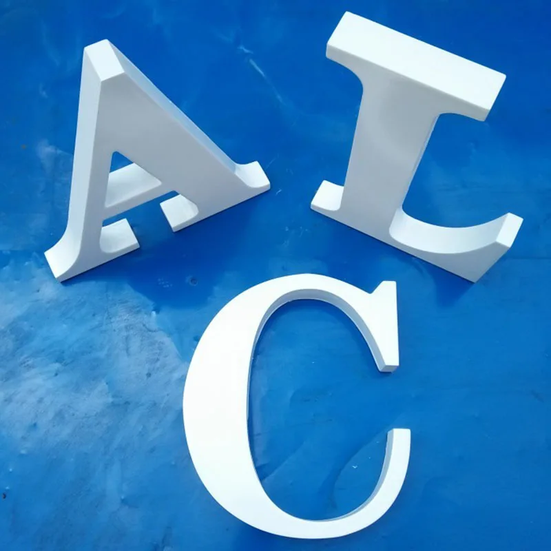 Домашний декор буквы декоративные деревянные 3D настенные для детей лампа