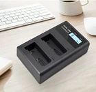 Зарядное устройство PALO Dula USB LCD ENEL9 EN EL9a EL9a для Nikon EN-EL9 D40 D60 D40X D5000 D3000, зарядное устройство для литий-ионных аккумуляторов
