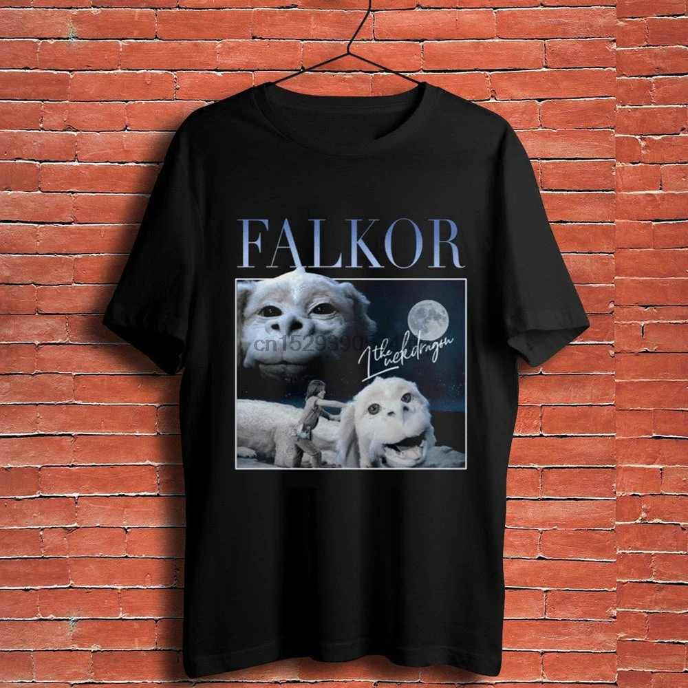 

Falkor The Luckdragon Retro Vintage 90s T Shirt New Casual Men Women T Shirt TG73