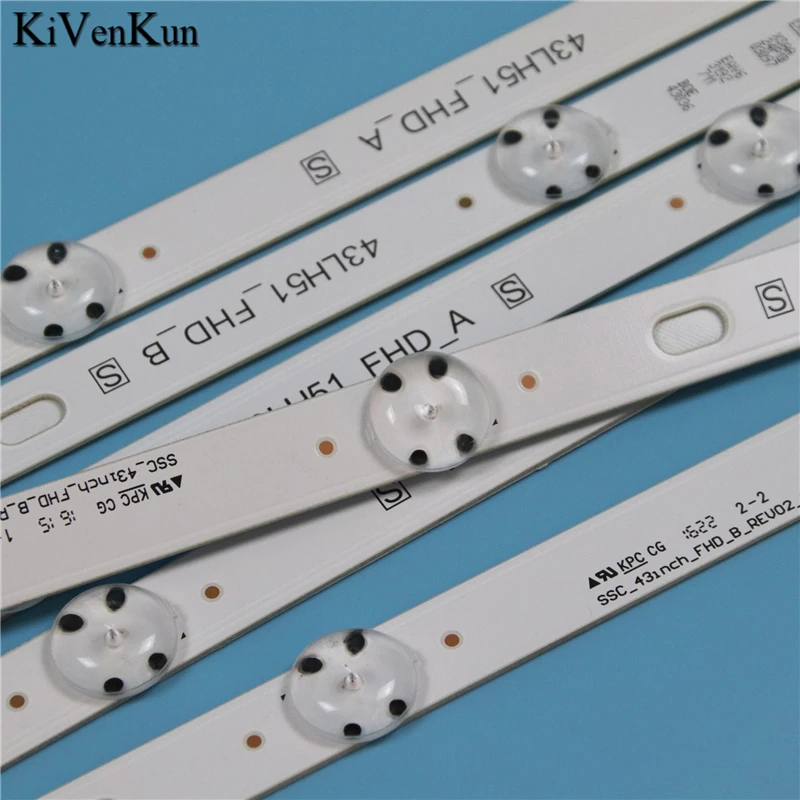 Светодиодная лента-подсветка светодиодные ленты для LG 43LH511T 43LH513V 43LH5150 - купить по