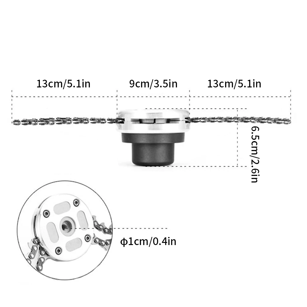 

Universal Lawn Mower Chain Grass Head Chain Grass Trimmers Weed Eater Tool Lawn Machine For Garden Grass Brush Cutter Tools