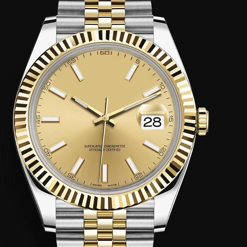 

New Automatic Mechanical Watch Mens Watch Datejust 126334 41mm Sapphire Crystal Best Edition Stainless Steel Male WristWatch