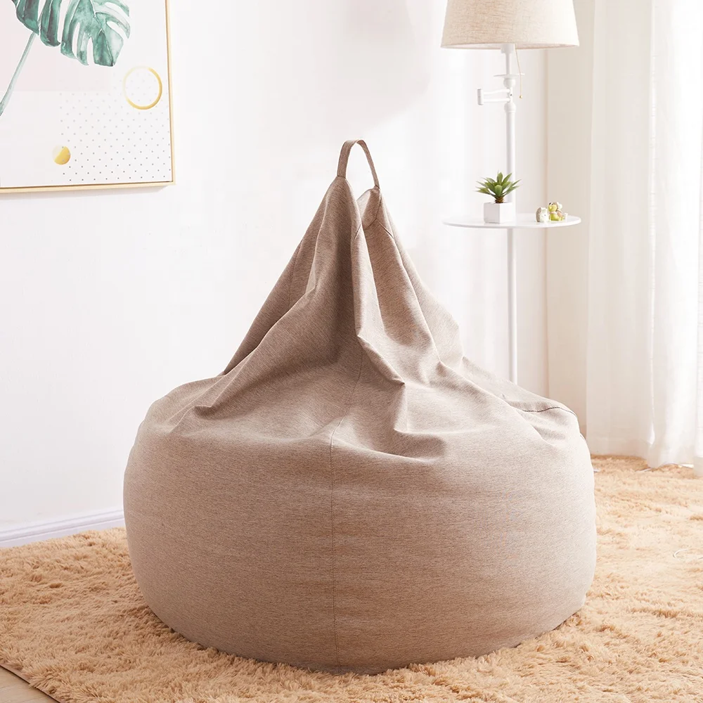 Мода ленивый диваны bean bag чехлы для стульев удобные дышащие простой тренд