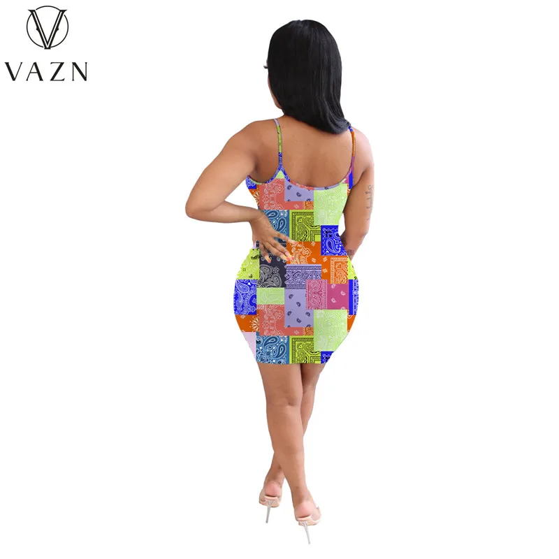 Новинка 2021 года сексуальное женское мини-платье на тонких бретельках без рукавов