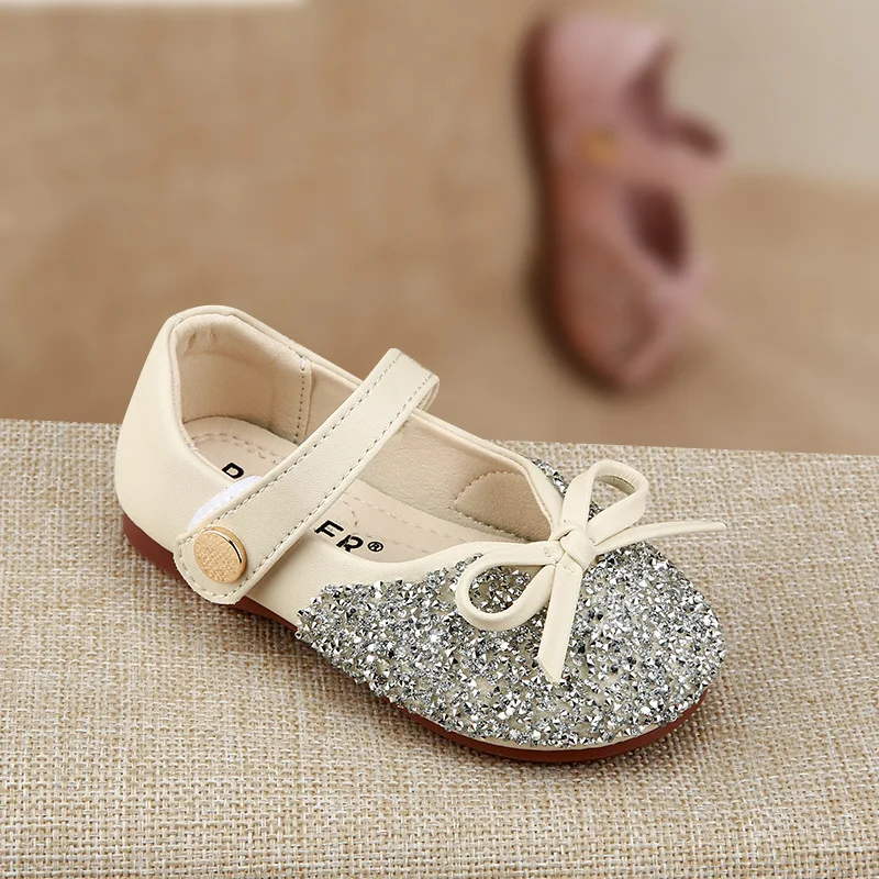 

Sequined Children's Princess Shoes Baby Soft-soled Fashion Single Shoes Autumn New Infant Toddler Shoes