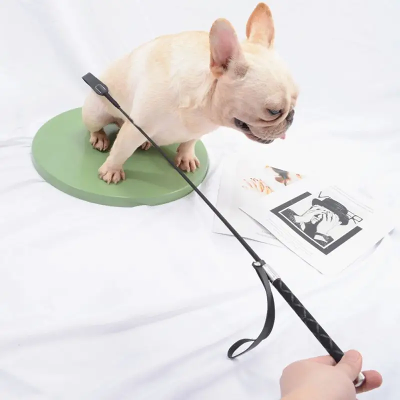 45 см/53 см поводок для плетения из кожи питомца долговечная палка любовь наездница