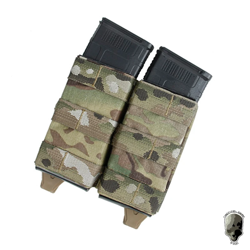 TMC Tactical Double Magazine Pouch 5.56 MOLLE Mag Carrier with Hard Insert 3077 | Pouches
