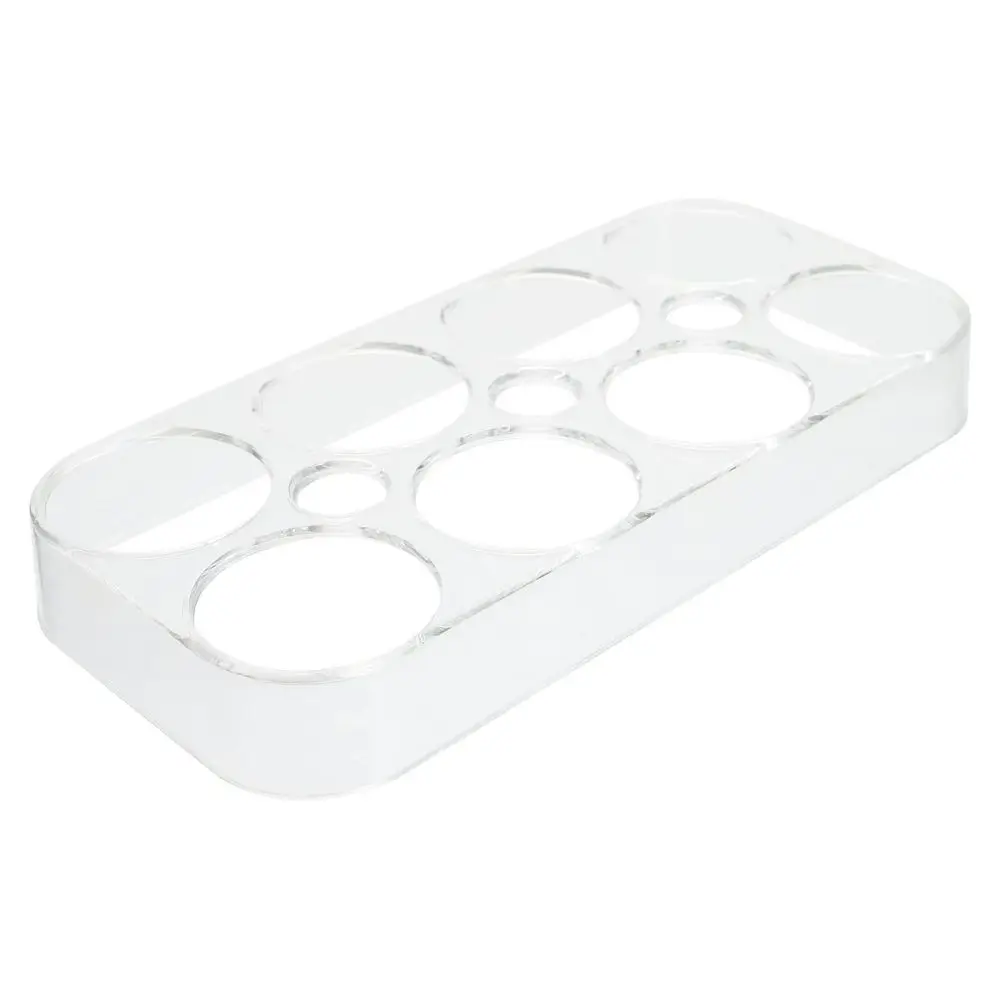 

6/8 Grids Egg Storage Box Egg Tray Containers Kitchen Refrigerator Eggs Transparent Dispenser Airtight Fresh Preservation
