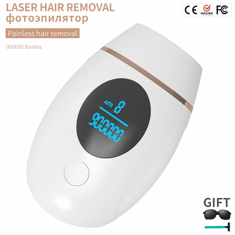 

Laser Epilator IPL Hair Removal 900000/500000 Flashes Epilator Tool Facial Photoepilator Permanent Painless Depilation For Women