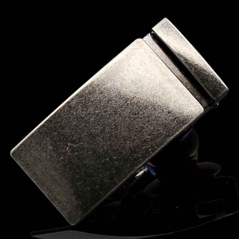 Модные мужские металлические ремни пряжки из цинкового сплава автоматическая