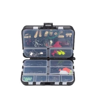 128 pieces fishing tackles box accessories kit set hooks rolling swivel snap sinker weight for carp bait lure carp fishing