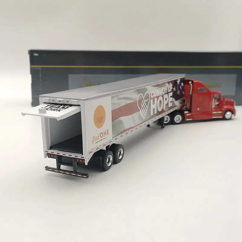 

SpecCast 1/64 Collectibles Diecast Metal Truck Replica Convoy of HOPE US Kenworth Models T660 #37073 Gifts Toys