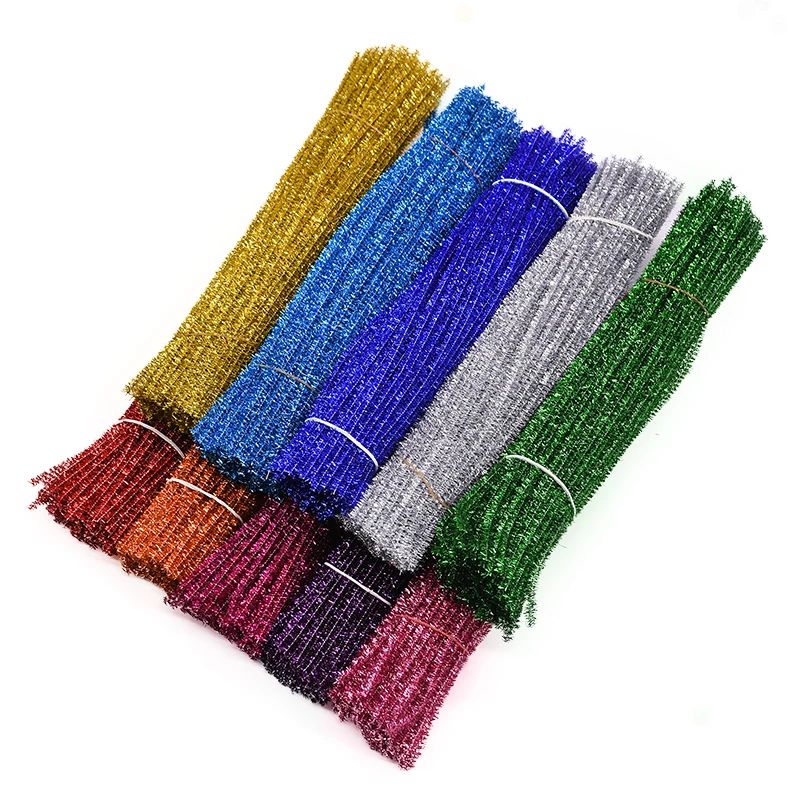 100 шт./лот плюшевые палочки многоцветные для рукоделия ручная работа палочка