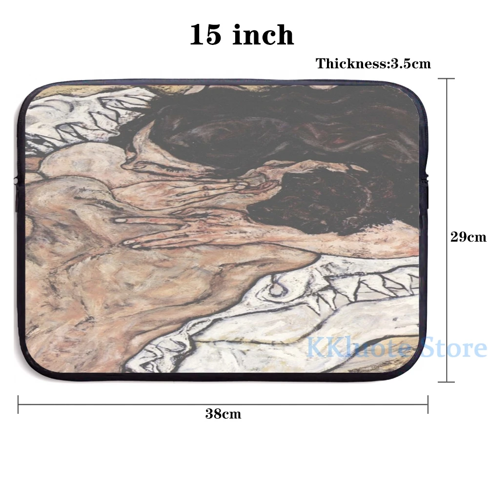 Рюкзак мужской/женский с забавным графическим принтом Egon Schiele разъемом USB 1917 для