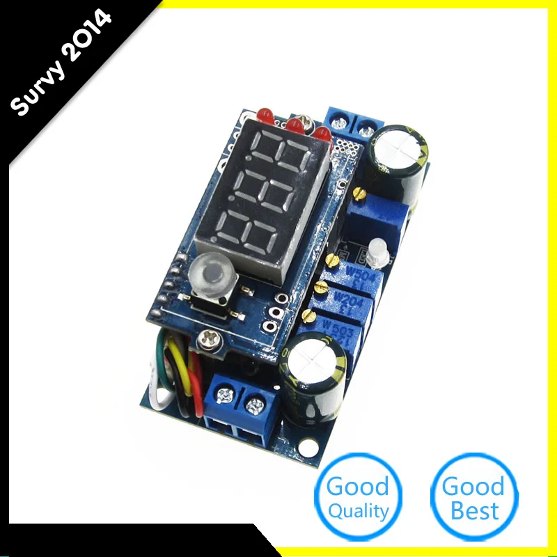 Контроллер солнечной батареи 5A MPPT понижающий Бак модуль цифровой зарядки