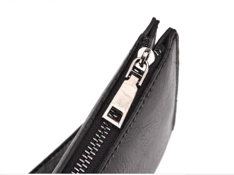 

New Men's Long Wallet Zipper Clutch Fashion Business Men's Clutch Student Clutch