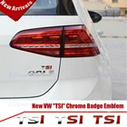 Новая 3D TSI хромированная наклейка бейдж Логотип Эмблема для Volkswagen VW Golf Tiguan Lavida Bora Passat CC Sagitar Magotan