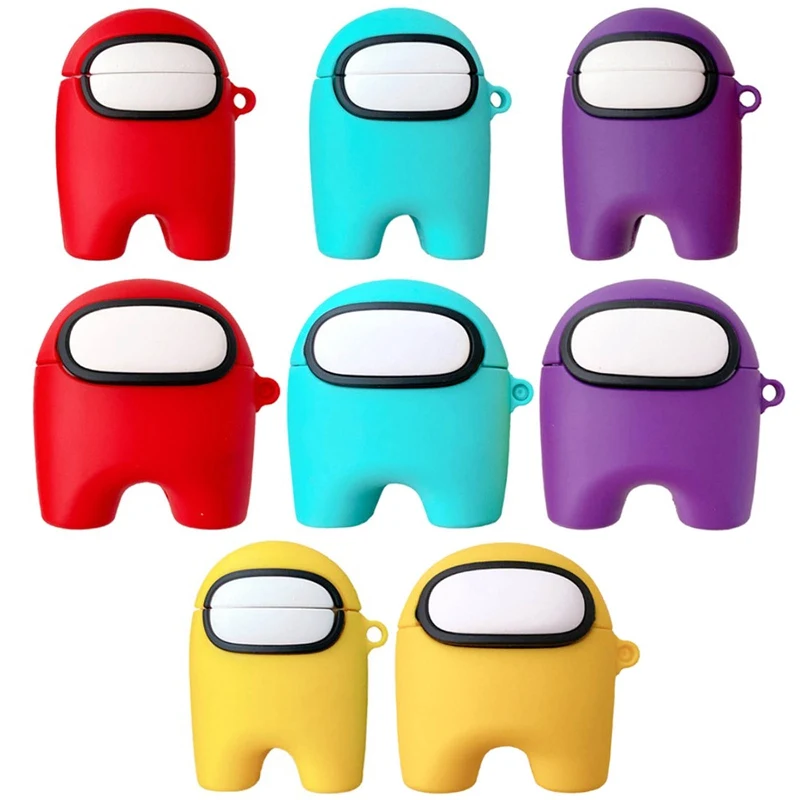 

Game Among Us Cute Soft Silicone Earphone Case for AirPods pro 3 AirPods 1/2 Wireless Bluetooth Earphone Protector Case Cover
