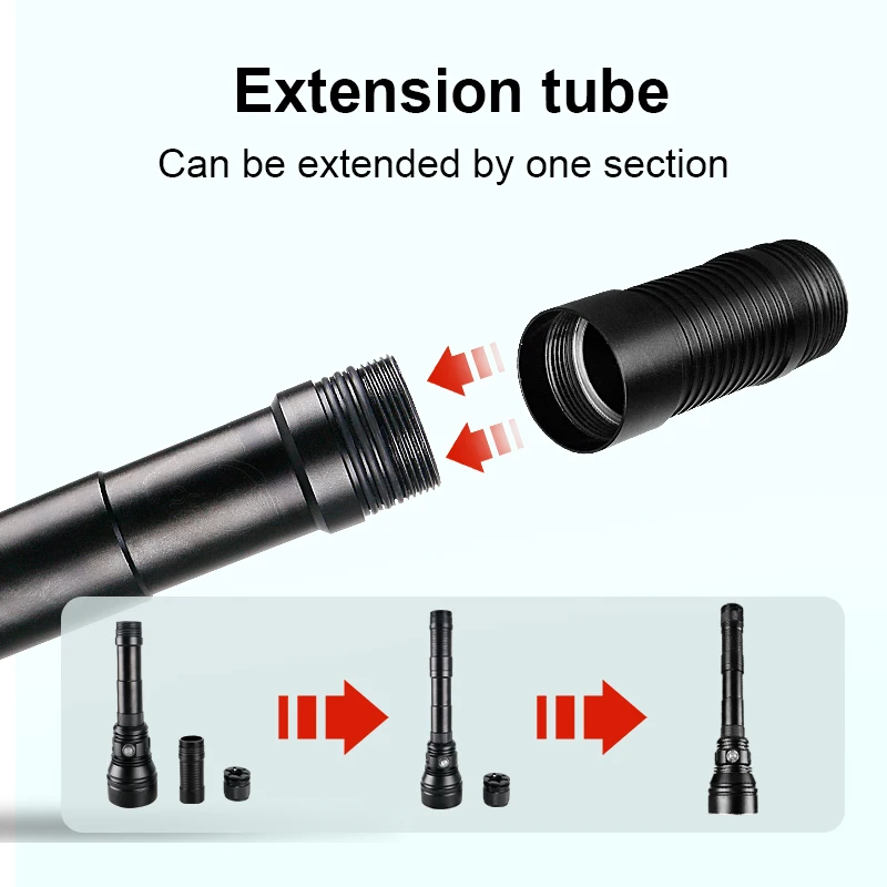저렴한 IP8 가장 강력한 다이빙 손전등 18650 XHP70 충전식 다이빙 토치 높은 전력 전문 수 중 사냥 Led 랜 턴 구매 IP8 가장 강력한 다이빙 손전등 18650 XHP70 충전식 다이빙 토치 높은 전력 전문 수 중 사냥 Led 랜 턴
