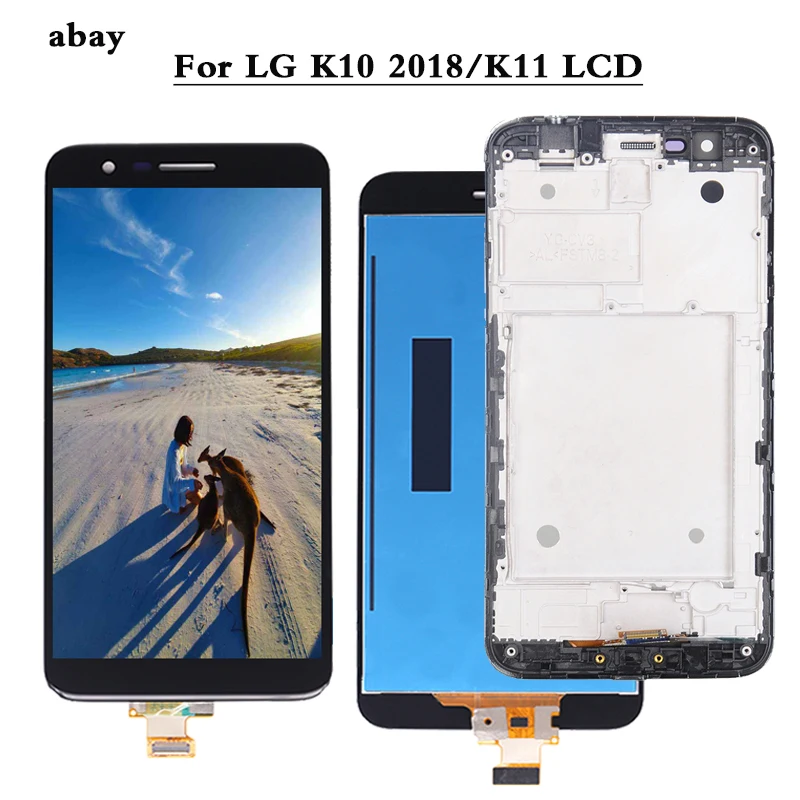 ЖК-дисплей для LG k10 2018 K11 с сенсорным экраном K10 Pantalla дигитайзером в сборе сменный 5