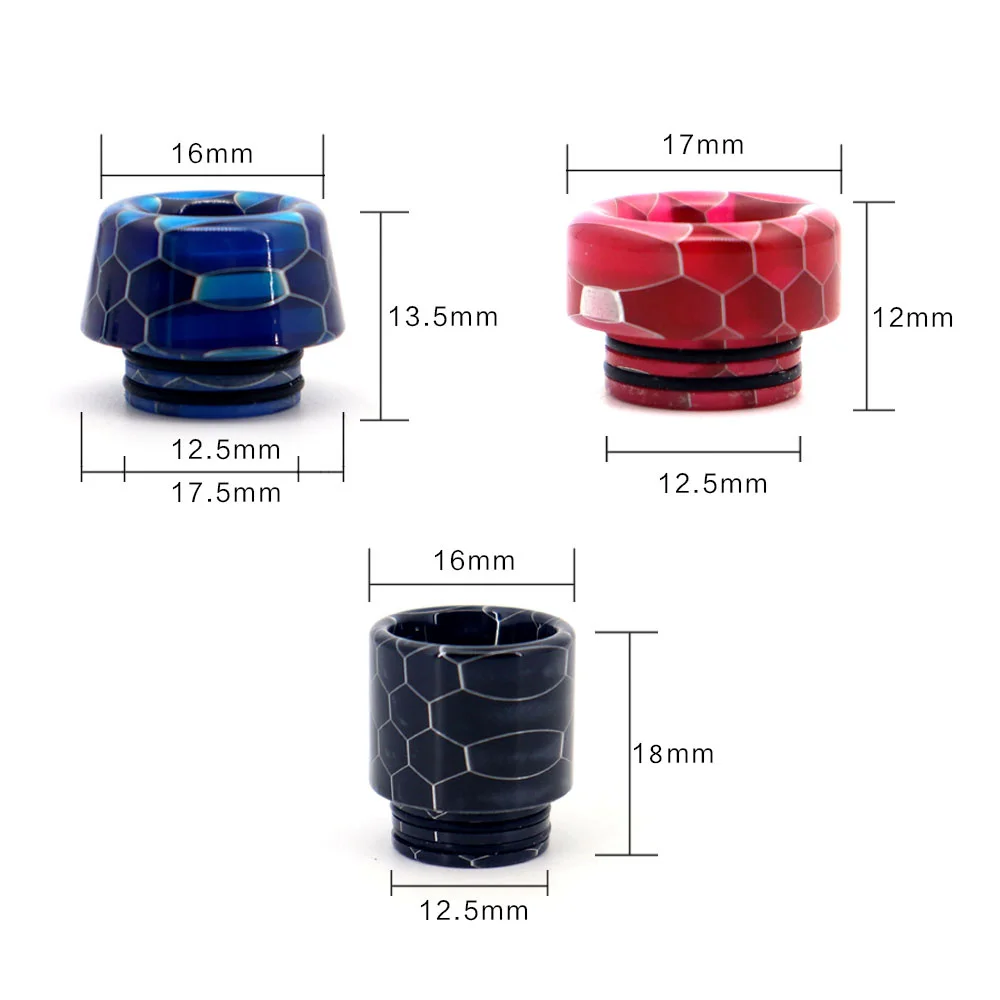 FATUBE 810 капельный наконечник из змеиной кожи универсальный интерфейс короткий