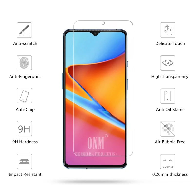 Закаленное стекло 2.5D 0,26 мм 9H для OnePlus 7T 7 6T 6 5T 5 3t 3 Защитная пленка для One Plus 7T 7 6T 6 5T 5 3t 3
