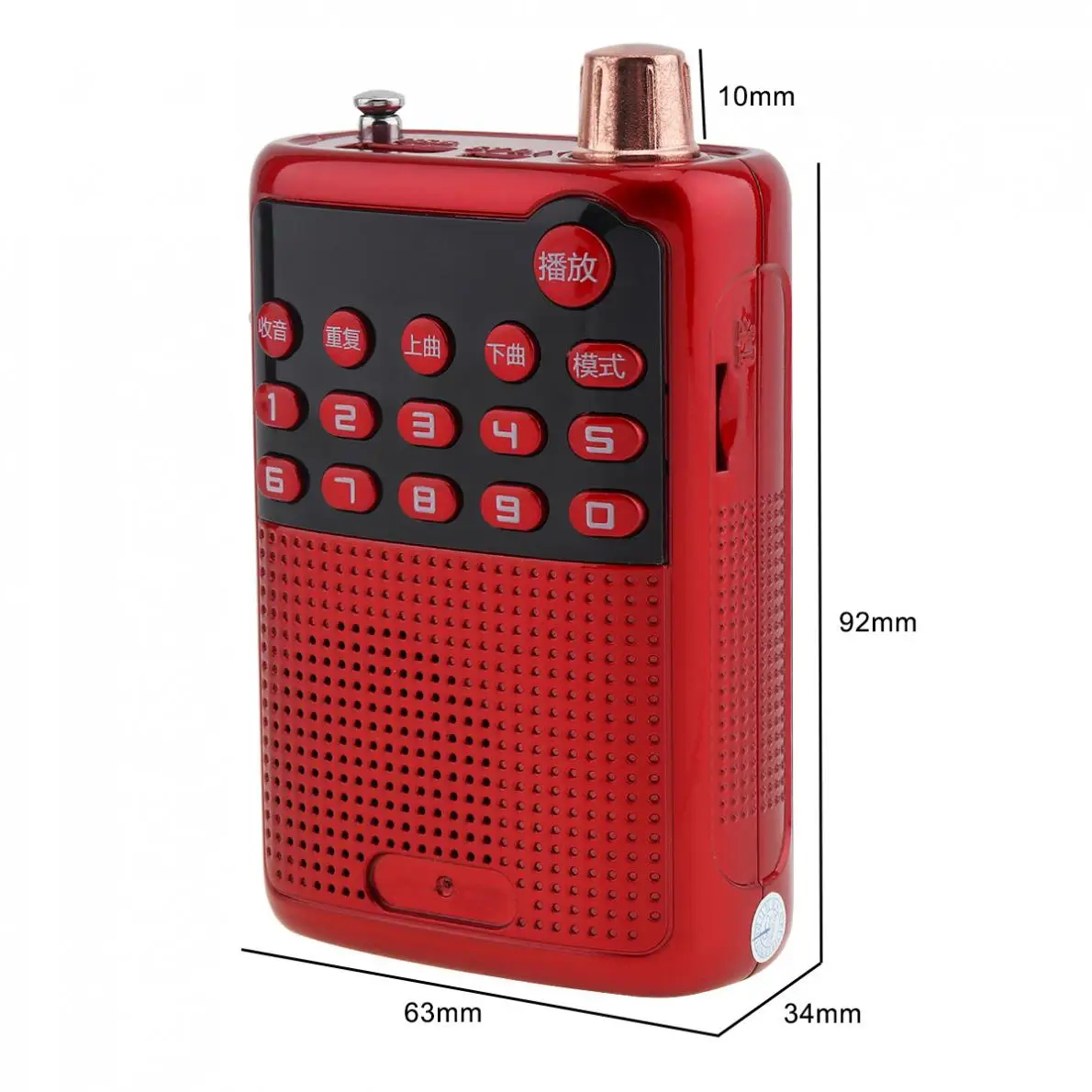 E55 портативное радио мини аудио карта динамик fm с USB зарядным устройством 3 5 мм