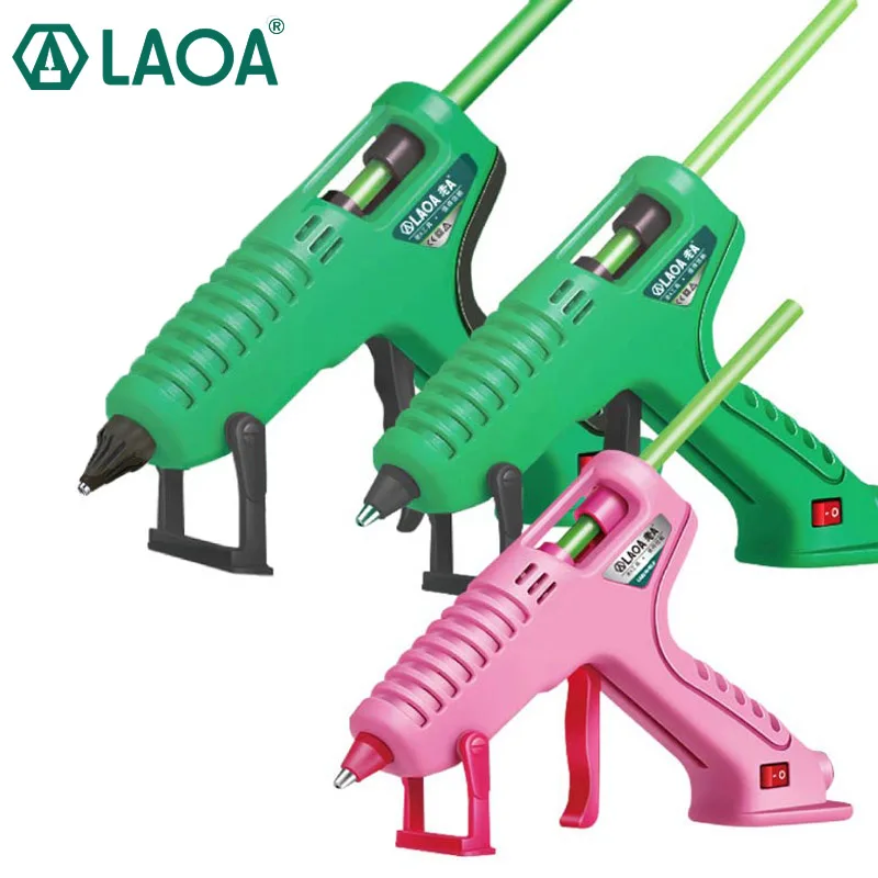 Пистолет клеевой LAOA, 40-100 Вт, евровилка
