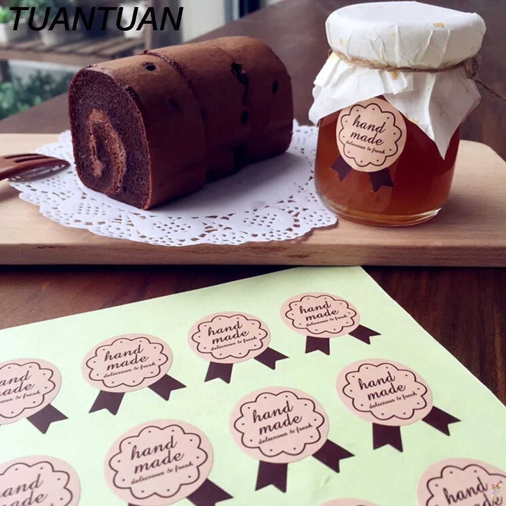Оптовая продажа 30 шт./лот бумажные бирки для выпечки посылка этикетки высокое