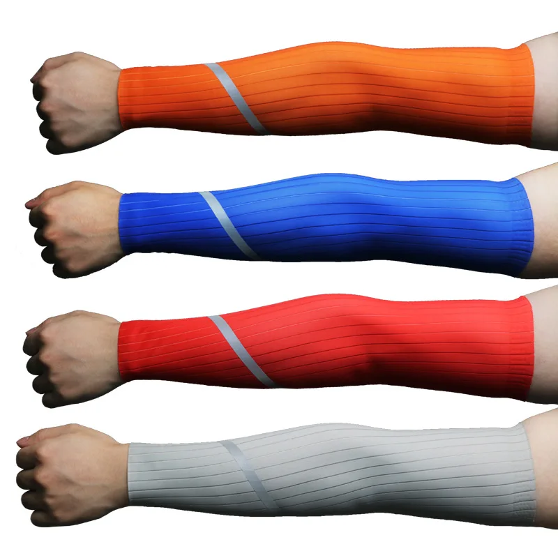 

Professional Outdoor Sports Game Arm Cycling Sleeve Warmers Silk Breathable Sleeves Sports Driving UV Protection Arm Guards Cuff