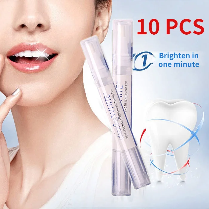 

10Pcs Dental Peroxide Teeth Whitening Kit Smile Products Tooth Bleaching Gel Kits Dental Brightening Dental Equipment Oral