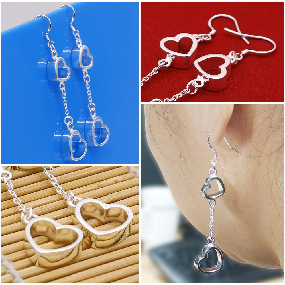 Модная держащая форму геометрические свисающие серьги для женщин ювелирные