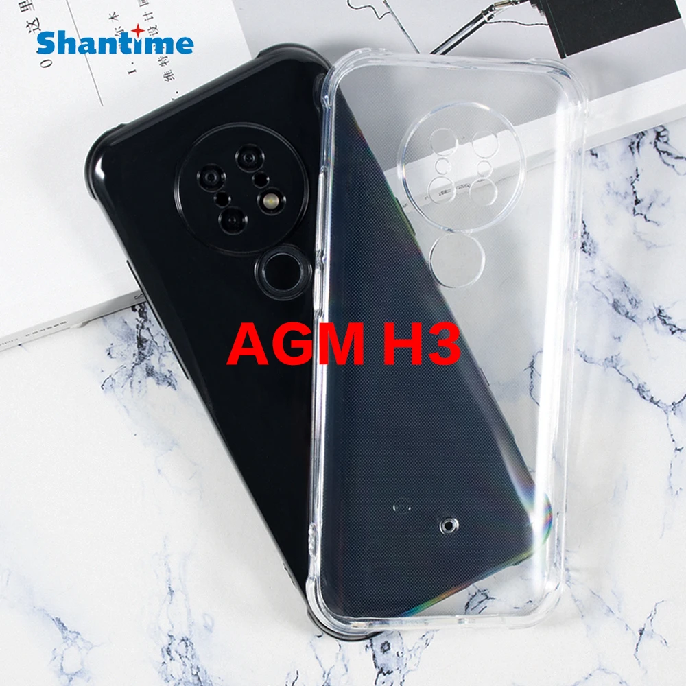 

For AGM H3 Case Ultra Thin Clear Soft TPU Case Cover For AGM H3 Couqe Funda