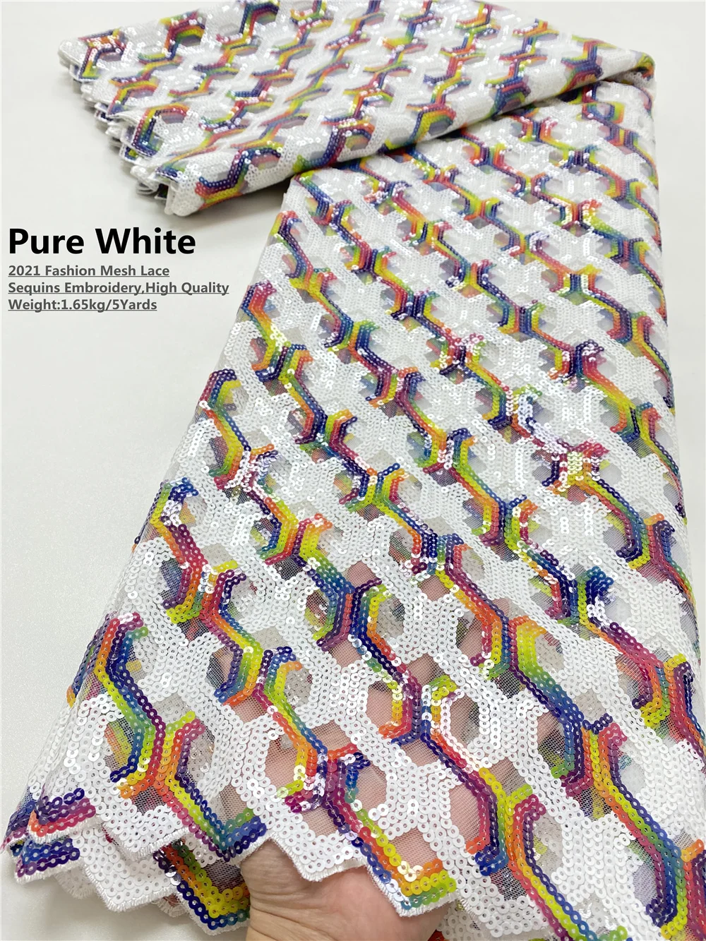 Новейшая африканская кружевная ткань 2020 Высококачественная свадебная