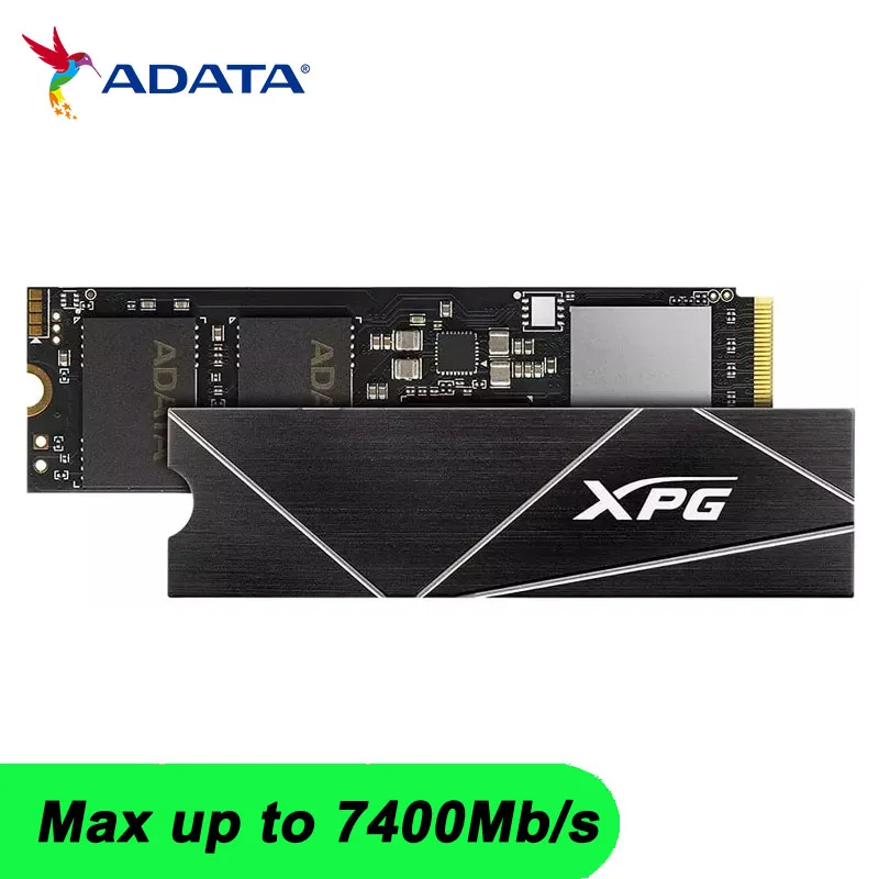 

ADATA SSD XPG GAMMIX S70b LITE PCIE GEN4X4 M.2 1T0B 2T0B твердотельный накопитель для ноутбука и настольного компьютера