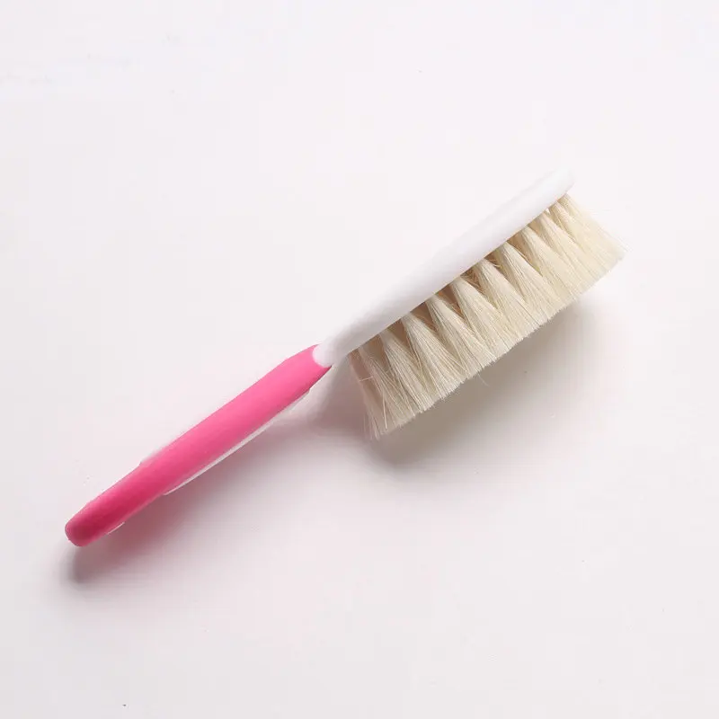 Детская Массажная щетка для волос расческа из натуральной шерсти мягкая | Мать и