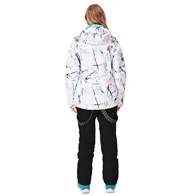 Winter snow suit women female ski suit for women Mountain skiing snowboard jacket snow pant ladies warm waterproof