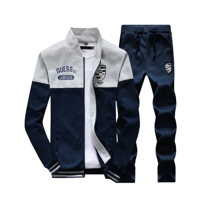 Мужской спортивный костюм модный фирменный в стиле пэчворк из двух предметов:
